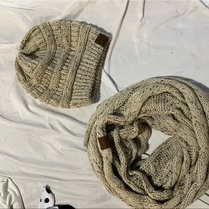 💜CC Hat and Scarf Set